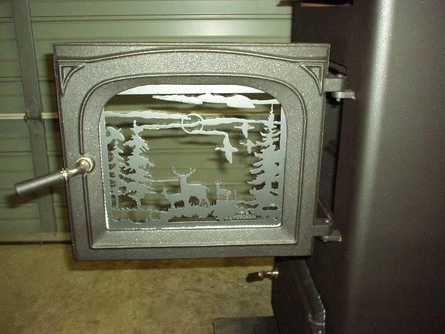 Keystoker stoker stove 90,000 btu deer insert